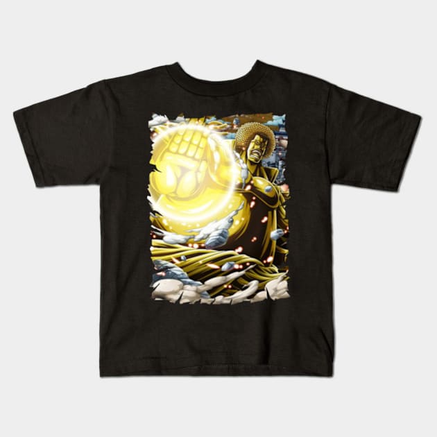 SENGOKU MERCH VTG Kids T-Shirt by feliksiau